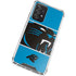 NFL Carolina Panthers Zone Block Galaxy A52 5G Clear Case